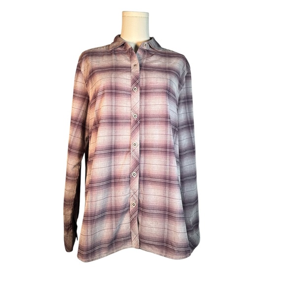 North River Outfitters Tops - Plaid Button Down Shirt for Women